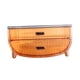 thumbnail image 1 of Caja de almacenamiento de cosméticos, caja de almacenamiento de mesa, a prueba de polvo, portátil para gabinete de tocador Naranja, 1 of 9