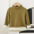 thumbnail image 2 of Chbgutlmr Winter Baby Clothes Fleece Lined Turtleneck Blouses Kids High Neck Thick Warm Comfy Sweaters, 2 of 3