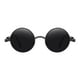 thumbnail image 3 of Steampunk Retro Gafas de sol redondas Gafas de lentes redondas Protección Negro Gris Hugo Gafas de sol retro, 3 of 6
