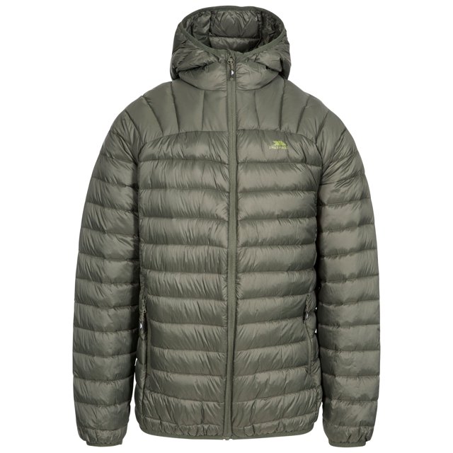 Trespass - Chaqueta de plumón modelo Romano para hombre (Oliva) Trespass UTTP3776_olive