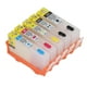 thumbnail image 5 of Juego de cartuchos de tinta ANGGREK BK C M Y 5 Piezas, 5 of 8