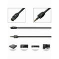 thumbnail image 4 of 3.5mm Audio Cable Digital SPDIF Optical Fiber Cord Gold Plated For Speaker Blu-Ray Player Power Amplifier 1/1.5/2/3/5m, 4 of 7
