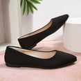 thumbnail image 4 of Gealkoca Ballet Flats for Women Dressy Casual Soft Flat Shoes Comfortable Flats for Work Office Wedding Daily Wear Womens Pointed Toe Shoes, 4 of 9