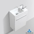 thumbnail image 4 of Colmar 18" w/ Mirror (Glossy White), 4 of 5