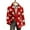 Red, variant on Corduroy Blazer for Men Christmas Sport Coat Notched Lapel Long Sleeve Suit Jacket Tuxedo Flower Xmas Gift Red L
