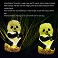 thumbnail image 3 of Bearachild Lámpara de panda, decoración de iluminación de paisaje de suelo Solar, decoración de enchufe inteligente, patio de paisaje de detección Iluminación y accesorios Bearachild HA073512-00, 3 of 6