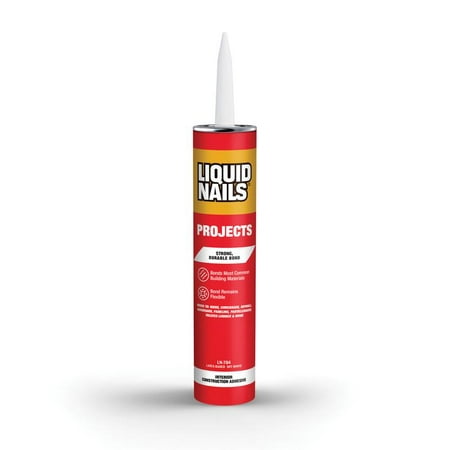 Liquid Nails Interior Projects Construction Adhesive Off-White, 10 oz