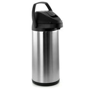 MegaChef 5L Stainless Steel Airpot, Hot Water Dispenser for Coffee and Tea