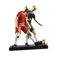 thumbnail image 4 of Figura de resina de jugador de fútbol, ​​estatua coleccionable, artesanía, escultura para pasillo, hogar. 10x6x115 cm, 4 of 9