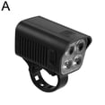 thumbnail image 3 of USB Rechargeable Bike Headlight with Horn, Waterproof LED Bicycle Front Light, 500mAh USB Cycling Safety Light for Mountain & Road Bikes, Easy Install, 3 of 8