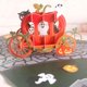 thumbnail image 1 of Tarjeta de mensaje 3D para decoración de fiestas, diseño plegable para Halloween, tarjeta de felicitación de calabaza, tarjetas de Halloween, 1 unidad, 1 of 4