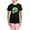 With Pink Camo Pant, variant on CafePress - Irish Lucky Skull Women's Dark Pajamas - Women's Short Sleeve Print T-Shirt and Pants Dark Cotton Pajama Set