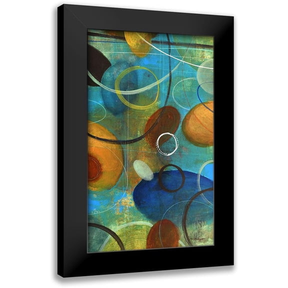 Holsinger, Joel 10x14 Black Modern Framed Museum Art Print Titled - Micro Connection
