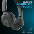 thumbnail image 5 of JLab GO Active Noise Canceling Wireless Bluetooth On-Ear Headphones, 70+ Hour Playtime, Graphite, 5 of 8