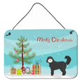 thumbnail image 1 of Carolines Treasures CK3823DS812 Black Cockapoo Christmas Tree Wall or Door Hanging Prints, 1 of 2