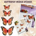 thumbnail image 3 of NookHive 20pcs Monarch Butterfly Refrigerator Magnets, Assorted Sizes 3D Magnets for Fridge, Whiteboard & Locker,Red, 3 of 3