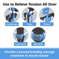 thumbnail image 3 of Daiwa Felicity 4D Grip & Grab Neck & Back & Shoulder Massager Cordless with Heat, 3 of 7