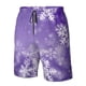 thumbnail image 4 of Fotbe Snowflakes Trajes de Baño Estampados para Hombre, Shorts de Verano de Secado Rápido, Ropa de Playa, Bañadores-XX-Large, 4 of 6