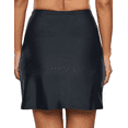 thumbnail image 3 of Hilor Women's High Waisted Swim Skirt with Bikini Bottom Tankini Swimsuit, 3 of 4
