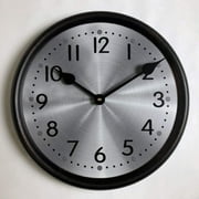 Heavy Metal Wall Clock | Beautiful Color, Silent Mechanism, Made in USA