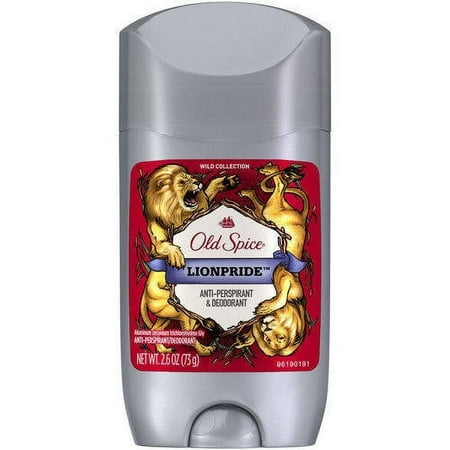 Old Spice Wild Collection Lionpride Invisible Solid Anti-Perspirant & Deodorant, 2.6 oz