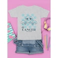 thumbnail image 3 of Cancer Zodiac - Emoji Crab Graphic Youth's T-shirt, 3 of 4