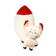 thumbnail image 4 of Zorros de peluche, zorros de peluche, juguete coleccionable de zorros de peluche para acurrucarse cola grande roja blanca, 4 of 9