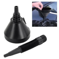 New Flexible Spout Funnel Engine Oil Fluids Gasoline Kerosene Car Extension Hose