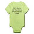 thumbnail image 1 of CafePress - Smell Is Coming From My Uncle Body Suit - Baby Light Bodysuit, 1 of 1