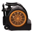 thumbnail image 5 of MOUNTO Secadores de alfombras de piso Monster Air Mover de 3 velocidades, 1Hp, 4000 Plus CFM, con kit de ruedas con manija, 5 of 5
