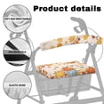 thumbnail image 5 of HELLHERO Pumpkin Maple Leaf Seat & Backrest Covers Easy Install for Unisex Non-Slip Cover Rollator Seat Back Cover for Seniors Men Women, 5 of 7