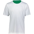 thumbnail image 5 of Augusta L Short Sleeve Mesh Reversible Jersey Kelly/White 1602, 5 of 7