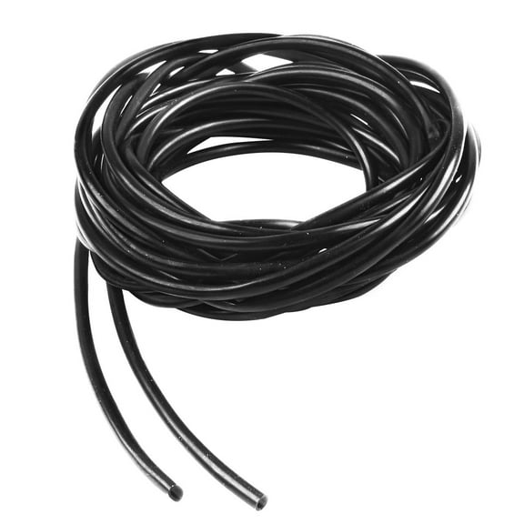 Unique Bargains Aquarium Tube Fish Tank Soft Plastic Air Pump Oxygen Pipe Hose Black 8M