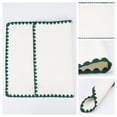 thumbnail image 5 of Unique Bargains Farmhouse Set of 4 Linen Placemats for Dining Table Decor Green, 5 of 6