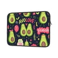 thumbnail image 2 of Bingfone Avocado Love Laptop Sleeve Case 13 Inch, 360° Protective Computer Carrying Bag, 2 of 9