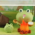 thumbnail image 4 of UYUH Miniature Animal Statue Resin Figurine with Acrylic Display Case, Cute Tabletop Decor for Bookshelf, Birthday Gifts, and Home Office Animal Design, 4 of 7