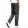 thumbnail image 2 of Men’s & Big Men’s Relaxed Work Cargo Pants, Fashion Precise Standard Sizing Trousers, 2 of 8