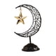 thumbnail image 3 of Adorno de estrella de luna, decoración festiva de Ramadán para gabinete, hogar, dormitorio Negro, 3 of 9