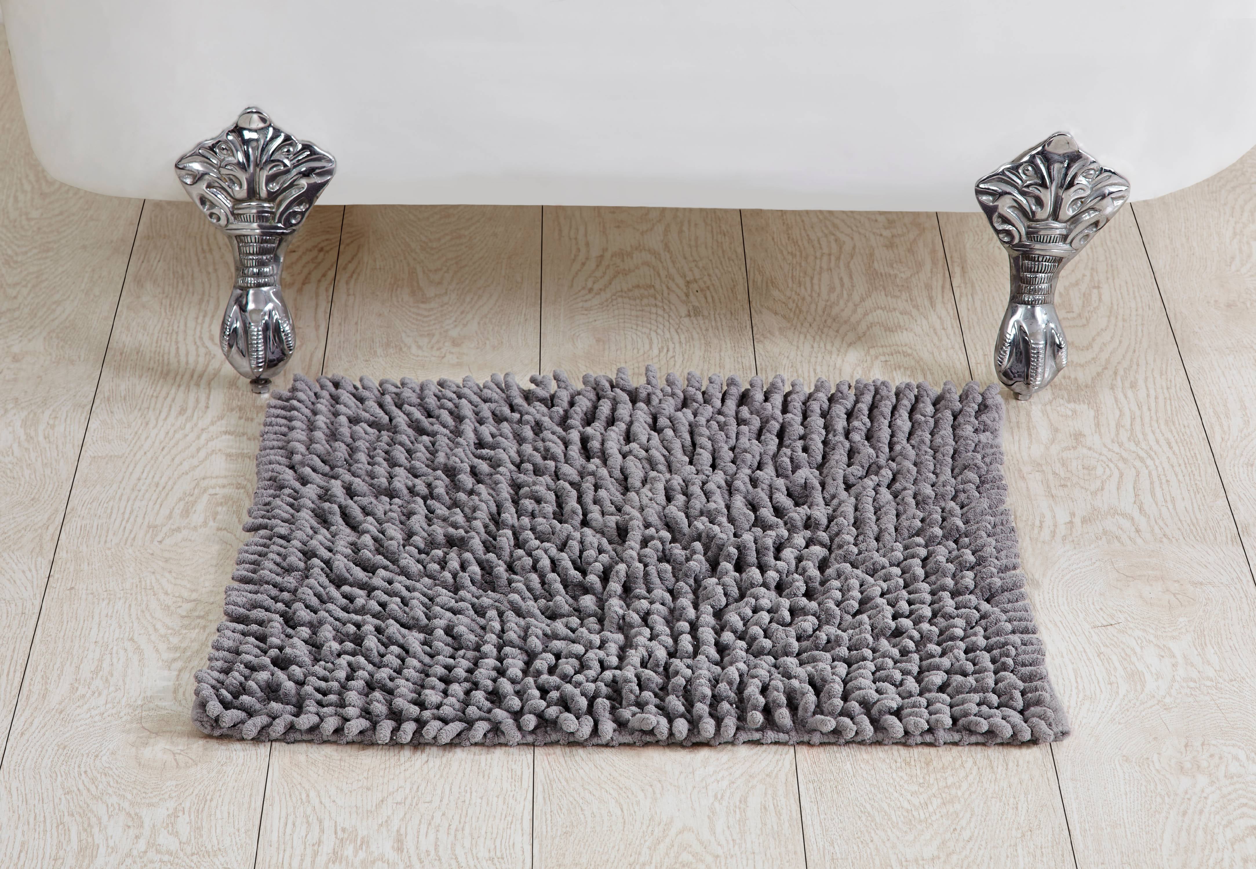 chenille bath rug