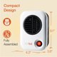thumbnail image 3 of Space Heater Lasko MyHeat Personal Mini de 200 W y 6 pulgadas, color blanco, 3 of 9