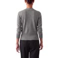 thumbnail image 3 of INSPIRE CHIC Womens Knit Cardigan Sweaters Long Sleeve V Neck Dressy Casual Office Tops Medium Gray, 3 of 6