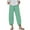 Green, variant on WIZUTIZ Womens Business Casual Pants Thin Casual Loose Wide Leg Trousers Spandex Elastic High Waist Trousers Solid Asymmetrical Cropped Slacks Pants for Teen Girls Tiktok Trend Items Anniversary Blue