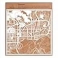 thumbnail image 3 of Shenzhen Paper Cut Map White 12x12 inches Paper Art, 3 of 4
