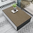 thumbnail image 3 of 30" Wide Grasscloth Peel and Stick Wallpaper Self Adhesive Tan Brown Textured Wallpaper Removable Fabric Contact Paper for Walls Grass Cloth Decorative Vinyl Roll for Bedroom Living Room 30"x236", 3 of 8