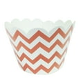 thumbnail image 2 of Wrapables® Standard Size Chevron Cupcake Wrappers (Set of 20), Orange, 2 of 4