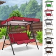 thumbnail image 2 of Cubierta Superior para Columpio Aire Libre, Cubierta para Silla, Cubierta para Toldo, Columpio para Parque, Refugio Lluvia, Cubierta Impermeable para Muebles Color Beige, 2 of 6