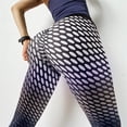 thumbnail image 3 of Gibobby Leggings deportivos mujer para yoga Hip Polka Pantalones Ejercicio Levantamiento Pantalones Punto Absorbente Apretado Yoga Cadera Pantalones(Negro,M), 3 of 4