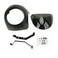 thumbnail image 2 of Motorcycle Headlight Fairing, 7 Inch Motorcycle Windscreen Windshield Headlight Fairing Universal For Round Headlights, 2 of 8