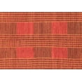thumbnail image 1 of Ahgly Company Indoor Rectangle Abstract Orange Modern Area Rugs, 5' x 7', 1 of 4