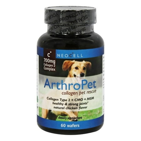 Neocell Arthropet Collagen Type 2 Plus CMO & MSM - 60 Wafers